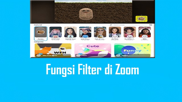 Cara Filter di Zoom