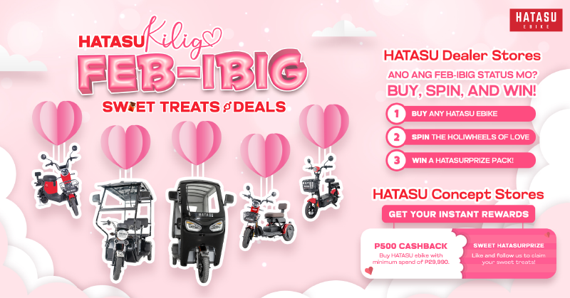 HATASU offers “sweet deals” and treats this February