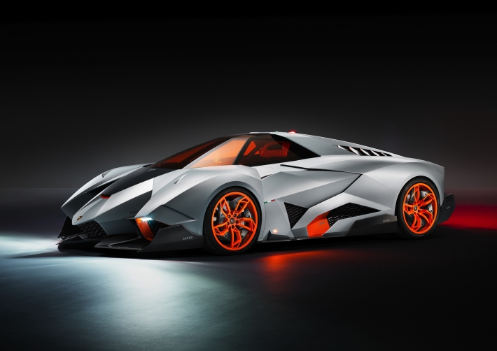 Lamborghini Egoista front angle, Lamborghini Egoista Concept Jet Fighter Car, Lamborghini Egoista concept, Jet Fighter Car, Lamborghini Egoista Four Wheeled UFO, Lamborghini’s 50th, Four Wheeled UFO, Lamborghini Egoista designed byVolkswagen Group, Walter De Silva, Newest cars release, Car specifications, Car prices, Car Pictures, Car News and Reviews at luxuriousautomotive.com