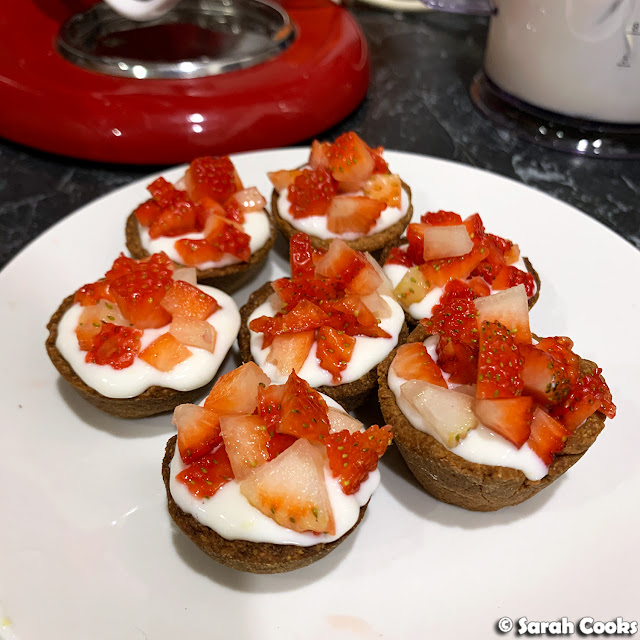 Strawberry Ricotta Tartlets