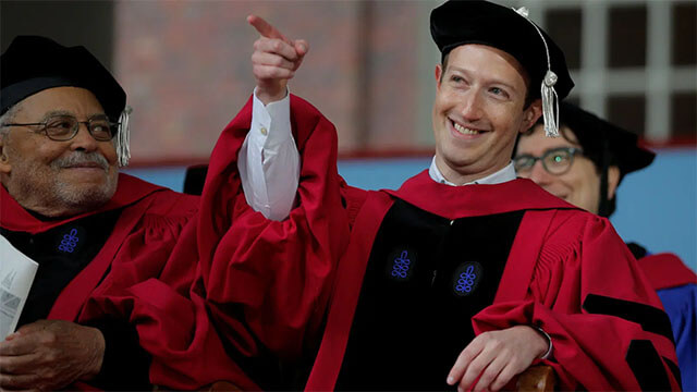 Mark Zuckerberg di Harvard University
