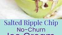 SALTED RIPPLE CHIP NO-CHURN ICE CREAM RECIPES