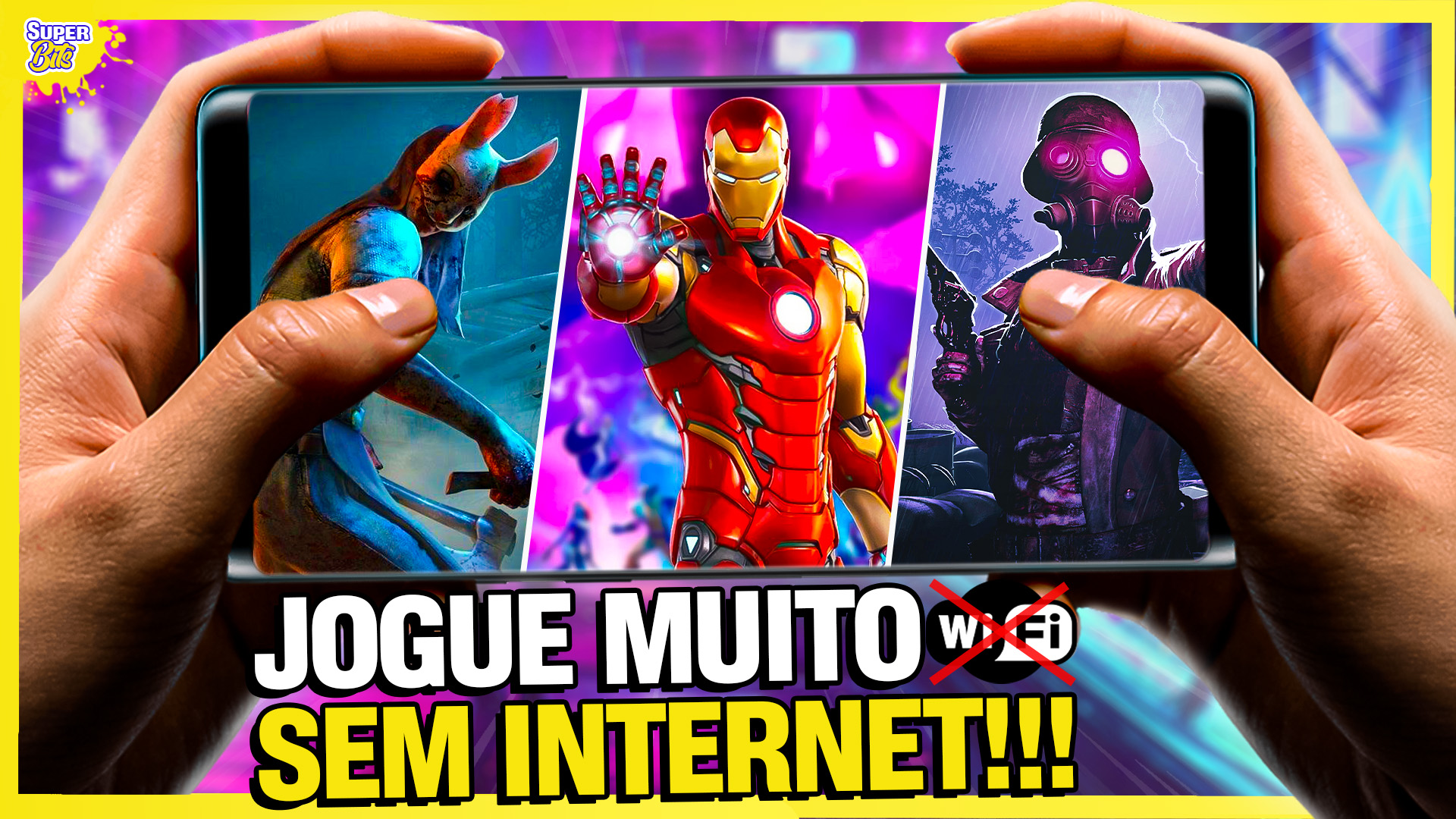 Os 12 Melhores Jogos Para Se Jogar Sem Internet (OFFLINE) Para Celular  Android E IOS 2022!