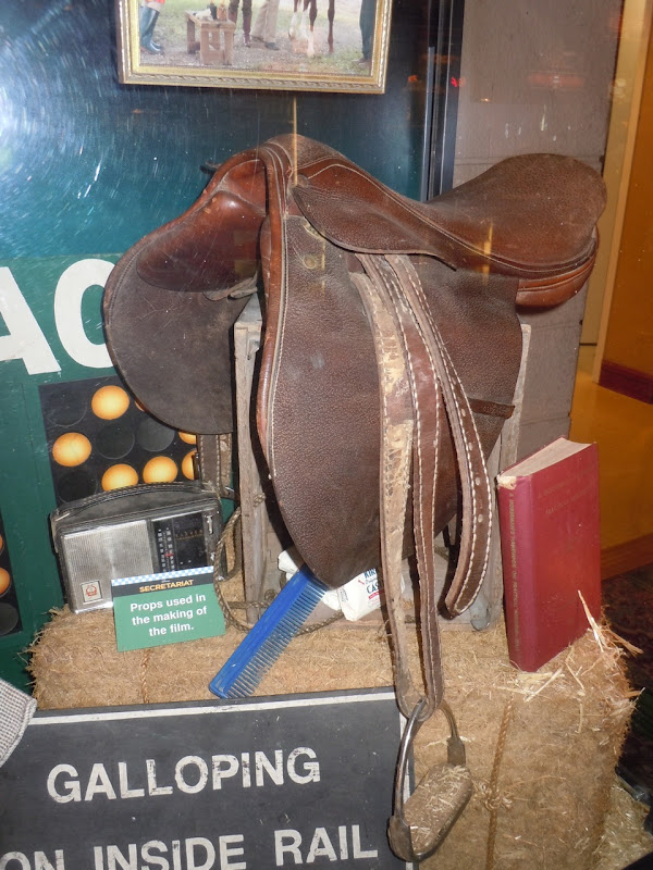 Secretariat saddle movie prop