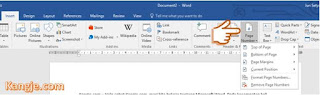 Langkah 2 Cara Menambahkan Page Number Dan Mengatur Posisinya Di Microsoft Word