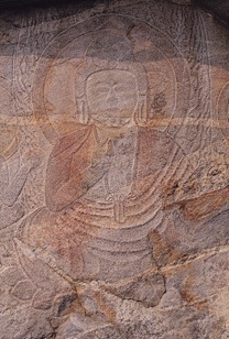Chilgok Relief of buddha and bodhisattva in Noseokdong, Seongju 01