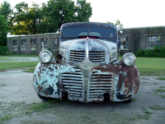  go for my 47 panel Dig the chop and the patina on this truck though