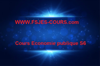  Cours Economie publique S6 