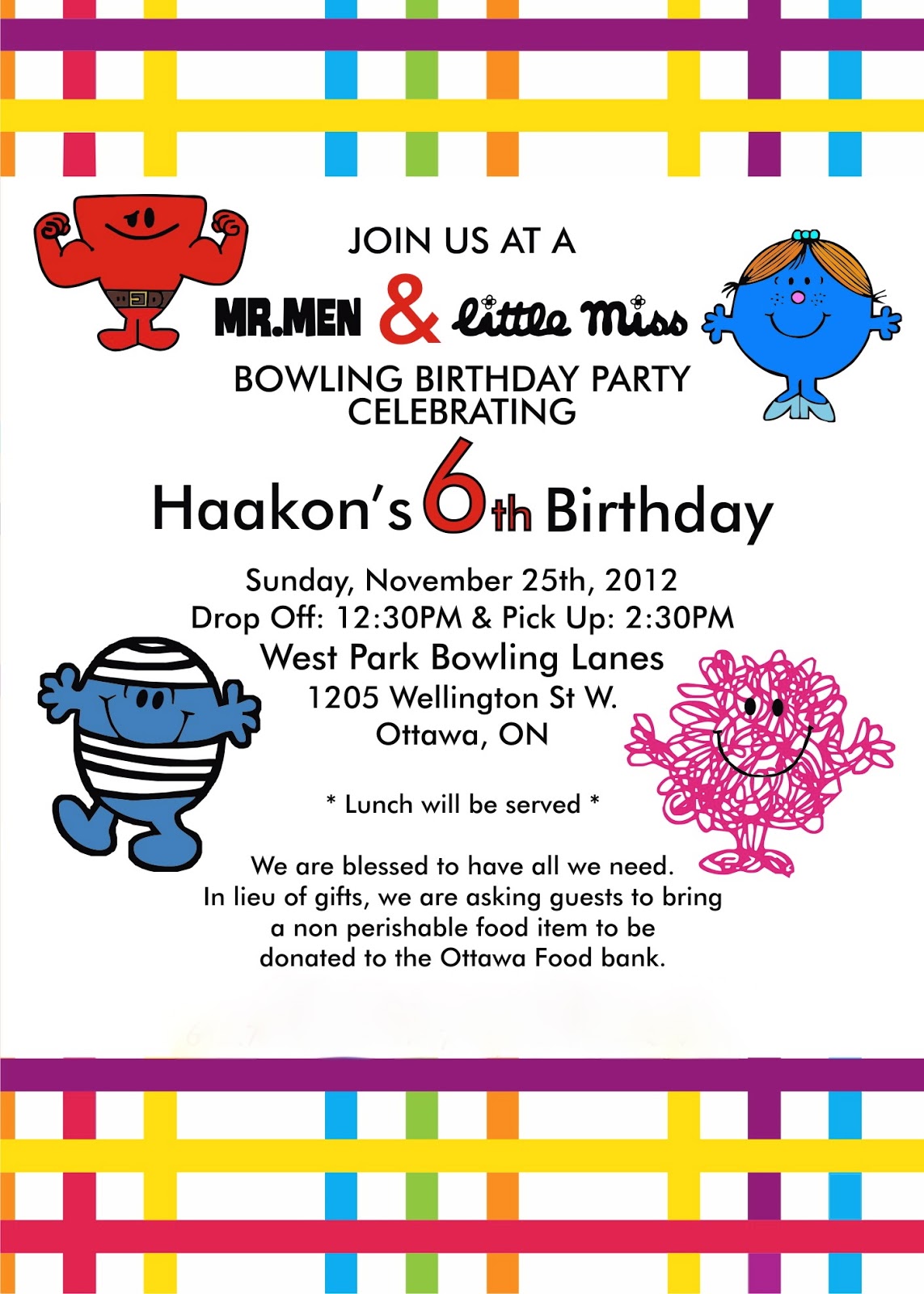 Birthday Invitation Wording No Gifts Donation Image 