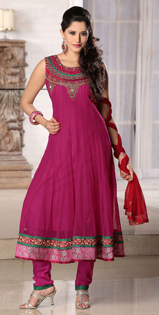 1. Anarkali Salwar Kameez