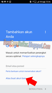 buat akun google