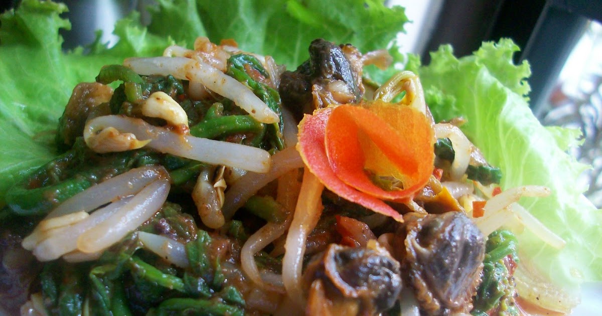 Periuktanah: Kerabu Kampung Kerang dan Pucuk Paku