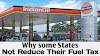 WHY SOME STATES NOT REDUCE THEIR FUEL TAX 