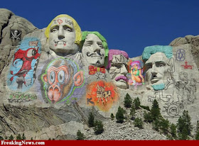 graffiti creator in mountain - graffiti buble
