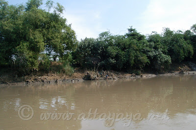 Sampah di Tepi Sungai Bengawan Solo