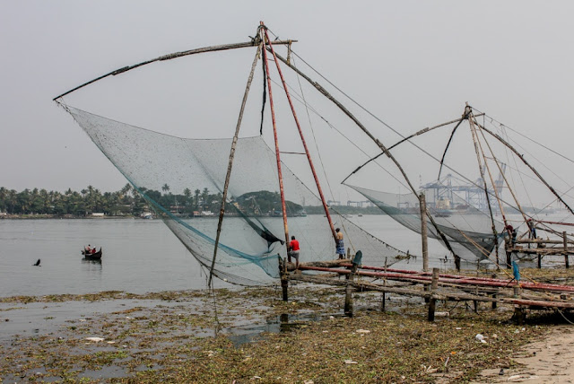 The Chinese fishing nets, Cochin