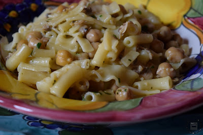 pasta e ceci con vongole