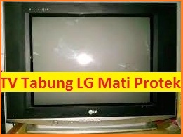 TV Tabung LG Mati Protek
