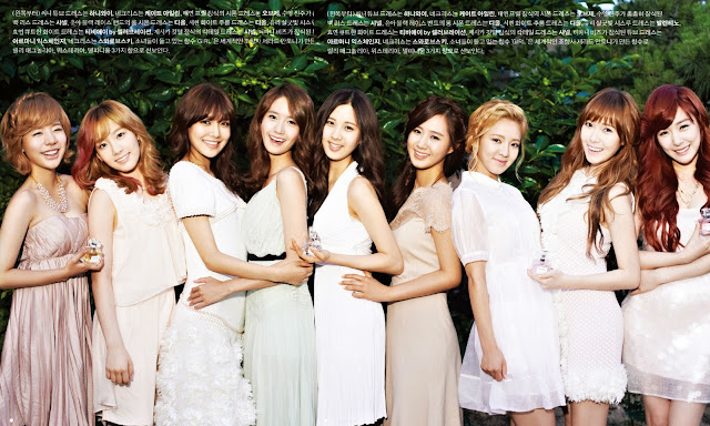 Girls Generation SNSD GiRL de Provence Perfume Wallpaper 3