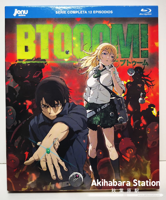 Reseña del anime "BTOOOM!" (ブトゥーム!) de Jonu Media.