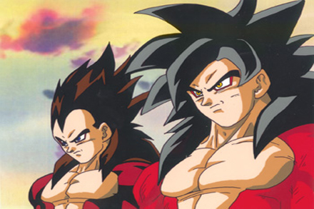 dragon ball gt goku super saiyan 4. dragon ball z y dragon ball gt