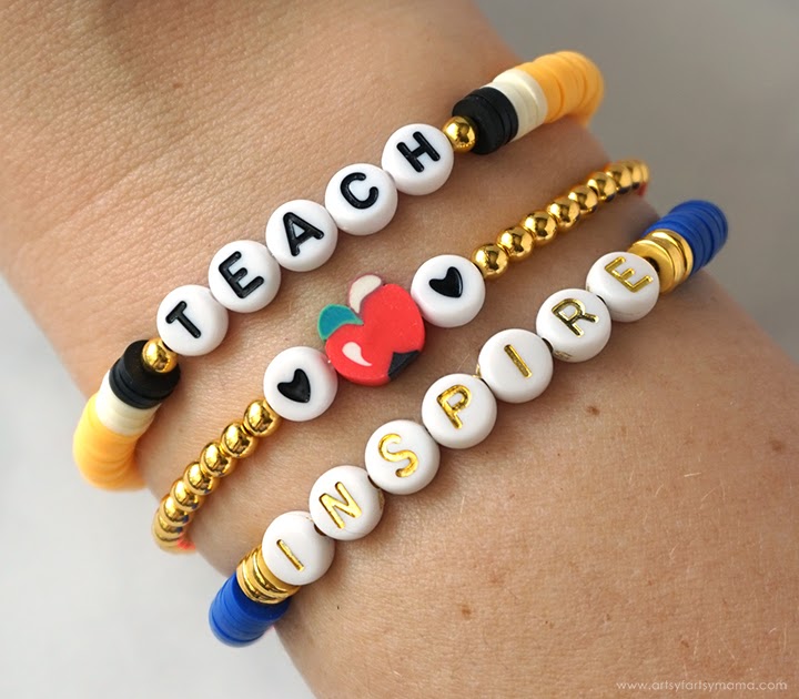 Buy Teacher Bracelet Sets// Word Affirmation Bracelet// Teachers  Appreciation Gift Sets// Educators Bracelet Sets// Teacher Hero Influencer  Online in India - Etsy