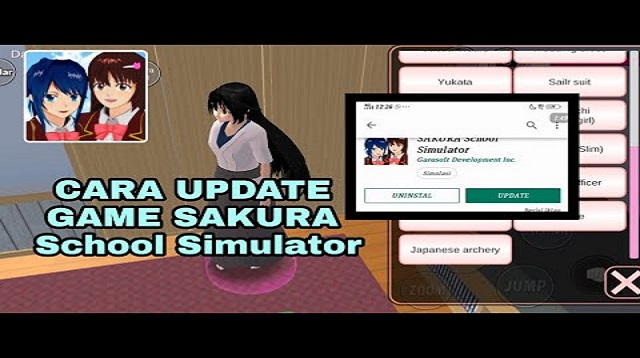 Cara Update Sakura School Simulator Versi Terbaru