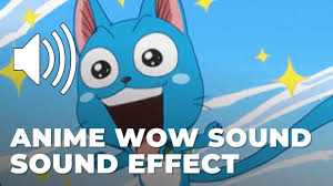 Anime wow sound effect.