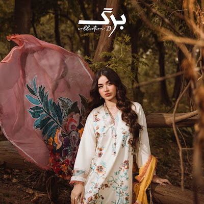 Barg and Luxury Pret Collection By Nishat Linen  New Dresses  3 Piece Suits