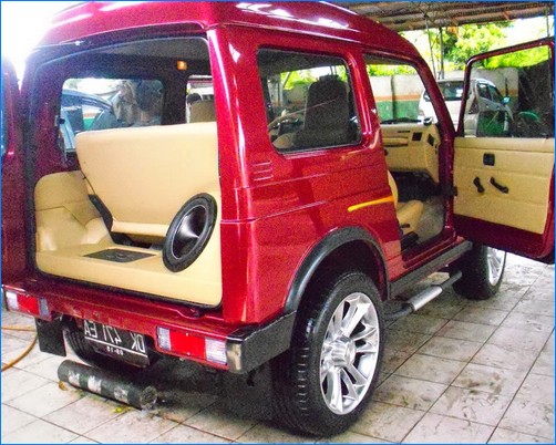 Modifikasi mobil katana terbaru ceper jimny 4x4 gx long 