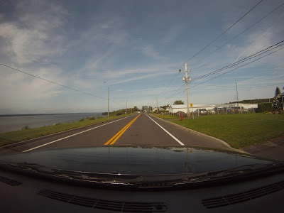 Driving Along The St Lawrence