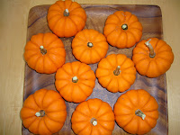 Pumpkins from the 2 Green Acres vegetable garden