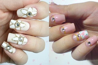 trend of nail art decoration 2012