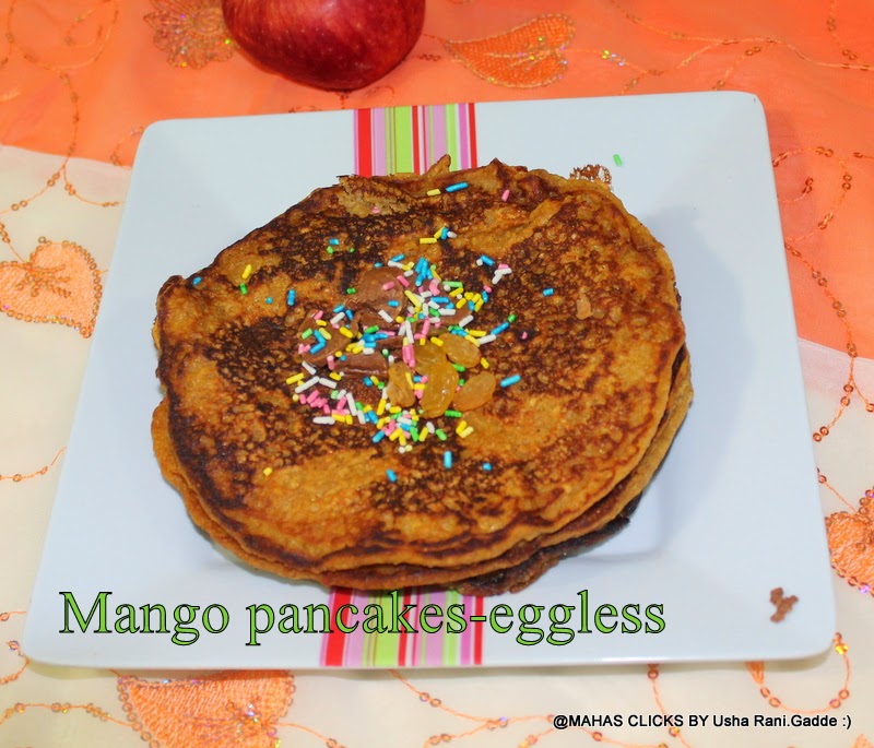 Pancakes  wheat using flour Wheat  how make Pancakes flour Quick easy and Oats to   Mango  pancakes Mango