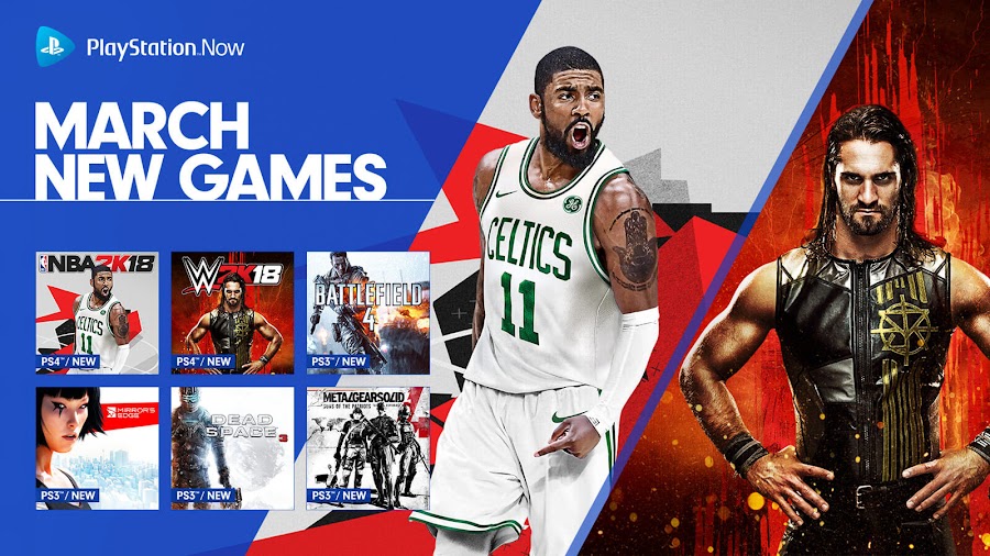 playstation now battlefield 4 nba 2k18 wwe 2k18 ps4 lineup