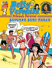 Betty and Veronica Friends Forever: Summer Surf Party Comic