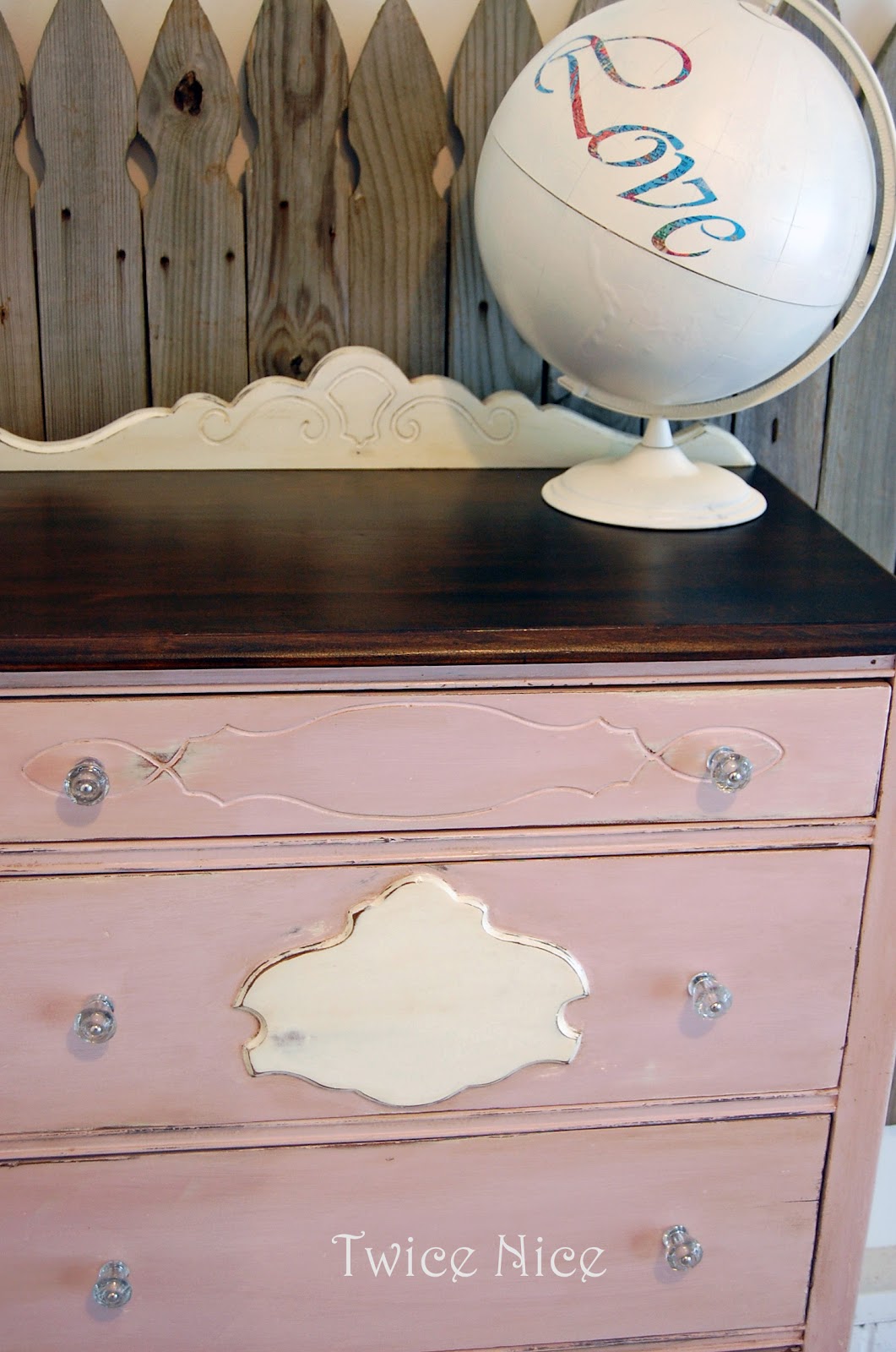 Twice Nice: Sweet Pink Dresser