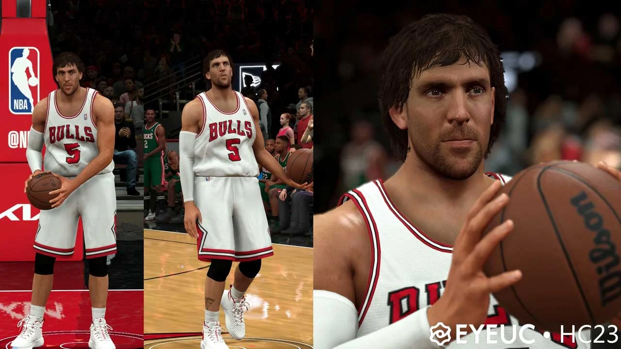 NBA 2K23 Andres Nocioni Retro Cyberface (Chicago Bulls)