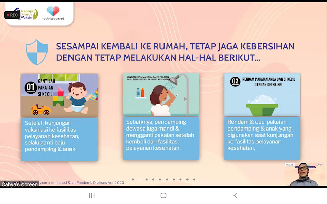 tips aman vaksin pandemi