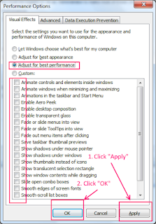 How to Windows 7 optimize system for best performance 5