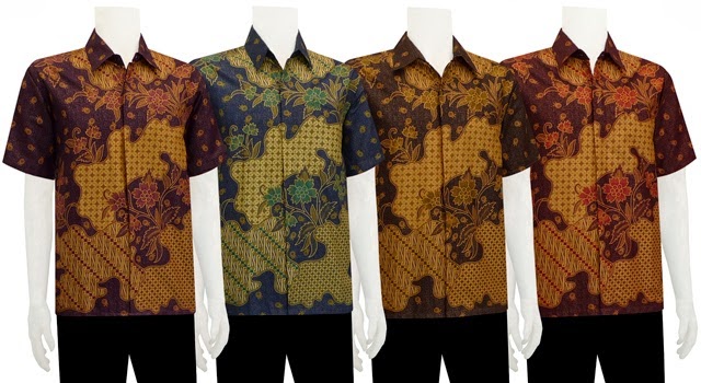 Model baju batik untuk orang gemuk kerja kantor muslim kombinasi gamis atasan terbaru