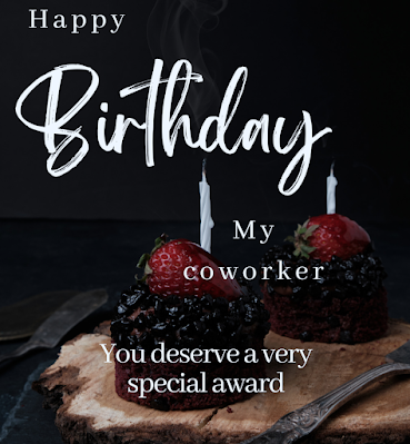 happy birthday message for a coworker