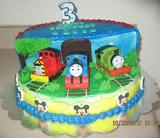 Thomas and Friends cakes for Children Parties Decoration