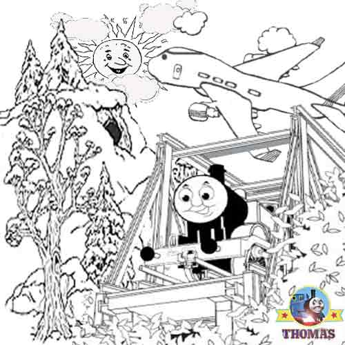 Train Coloring Page