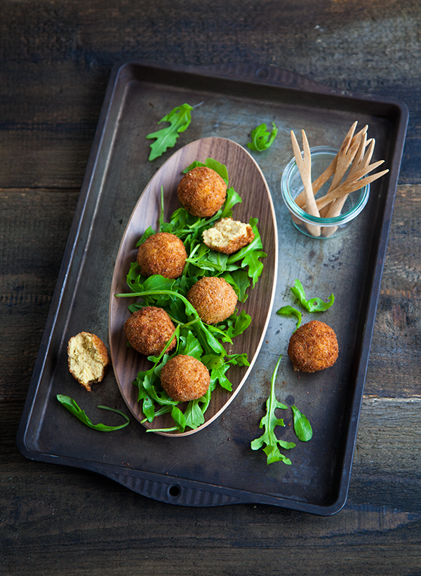 Croquettes de fromage vegan