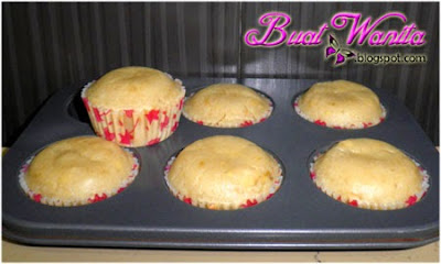 Resepi Asas Muffin / Cupcakes Sukatan Cawan. Simple Sangat 