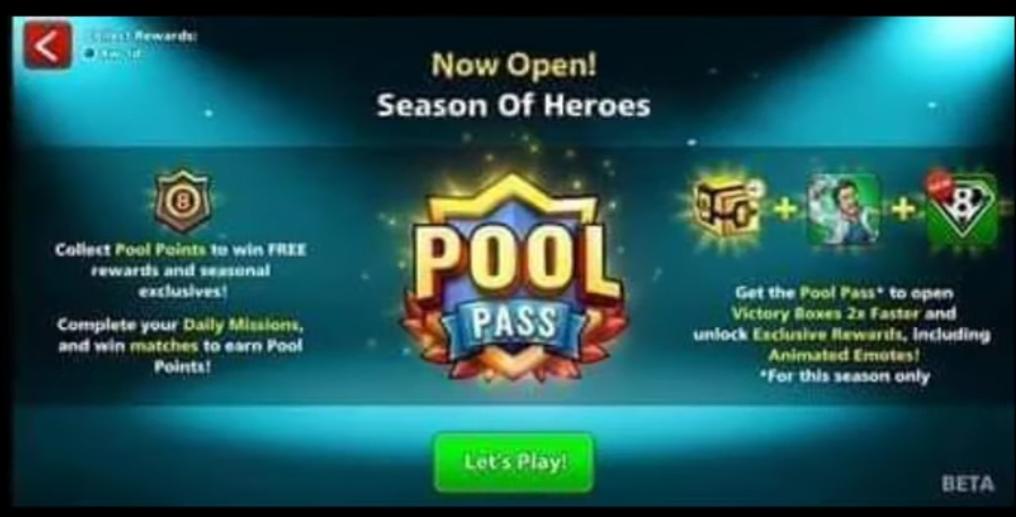 Pool Pass 8 Ball Pool Info Avatars Cues Emoji