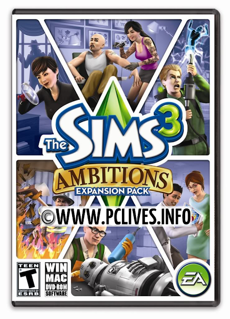 download full version The Sims 3: Ambitions pc game free cracked