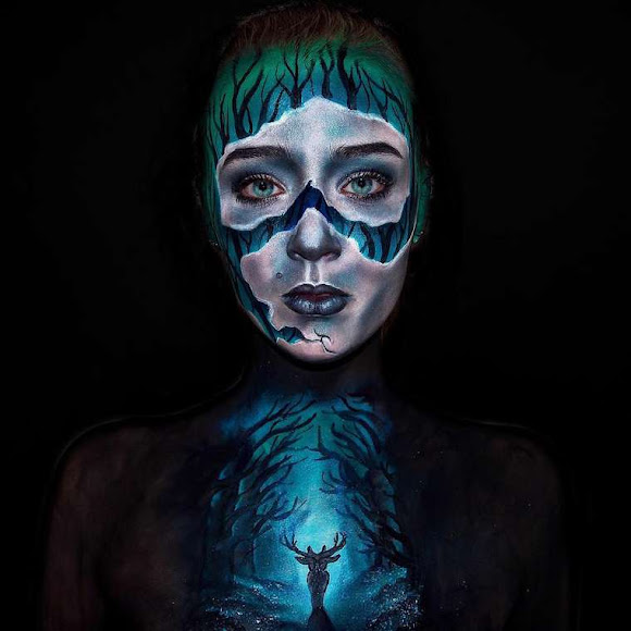 Artista de 16 anos cria trabalhos incríveis de Body Painting