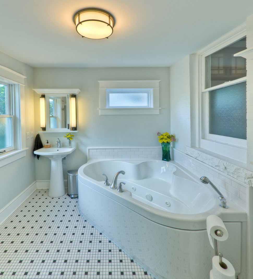 7 Gambar model desain  kamar  mandi  minimalis modern 